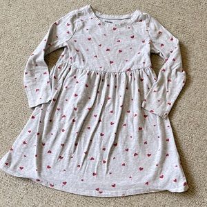 Old navy girls heart / valentines dress 5T